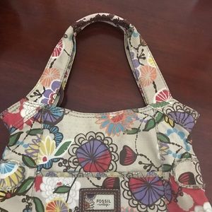 FOSSIL Vintage Canvass Handbag